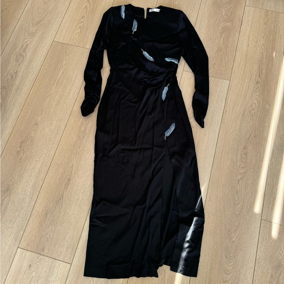 Zara Black Long sleeve dress - Picture 2 of 4